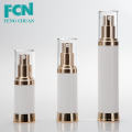 luxury plastic cosmetic packaging cosmetic airless pump bottles